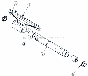 Assy Linear Bearing Diagram and Parts List for TX3  Barranca Diamond Tile Saw